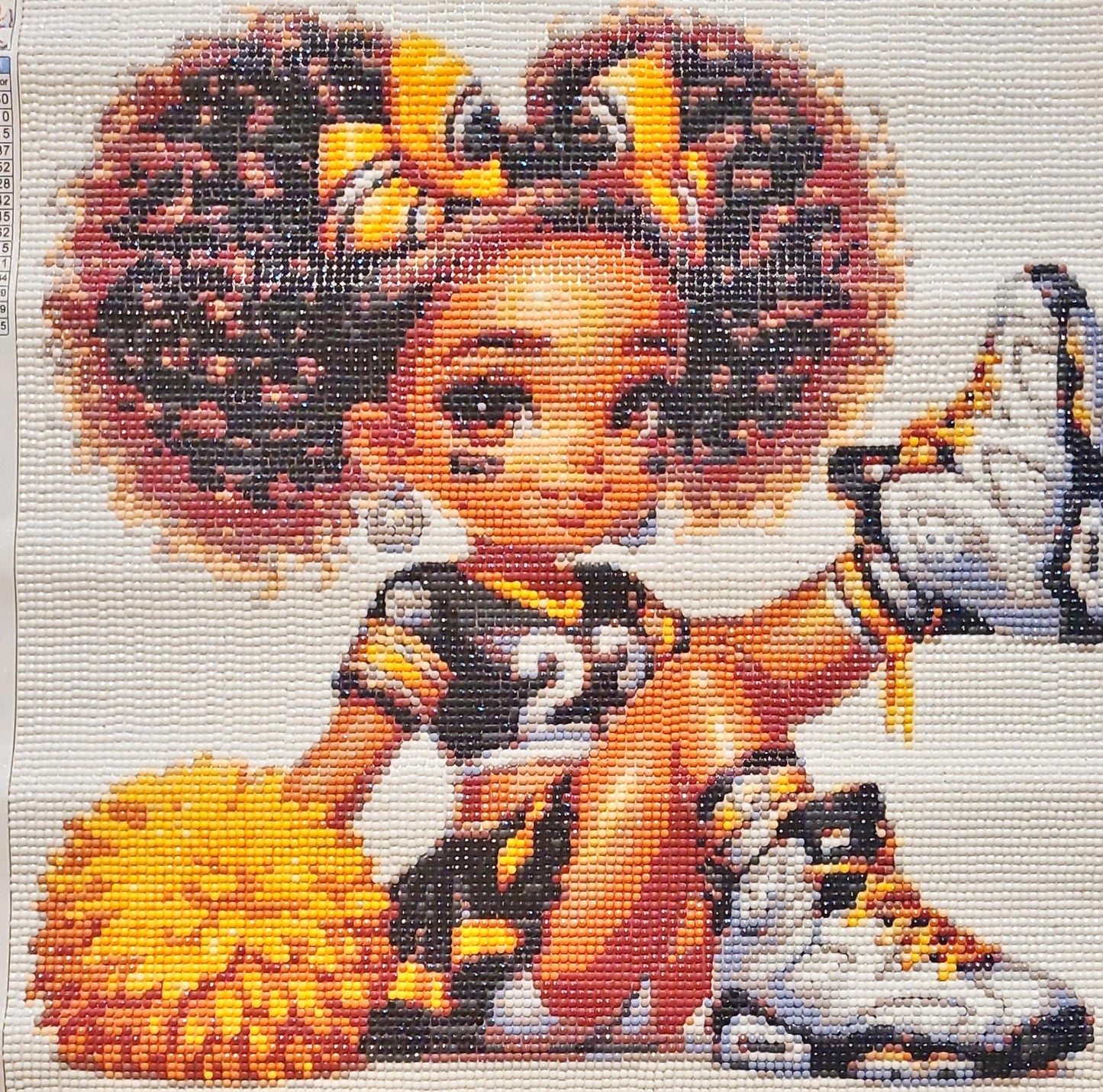 "Cheerleader" Diamond Stone Picture