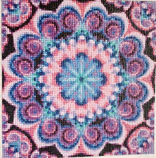"Mandala" Diamond Stone Picture