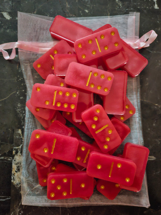 "Red & Gold" Dominos