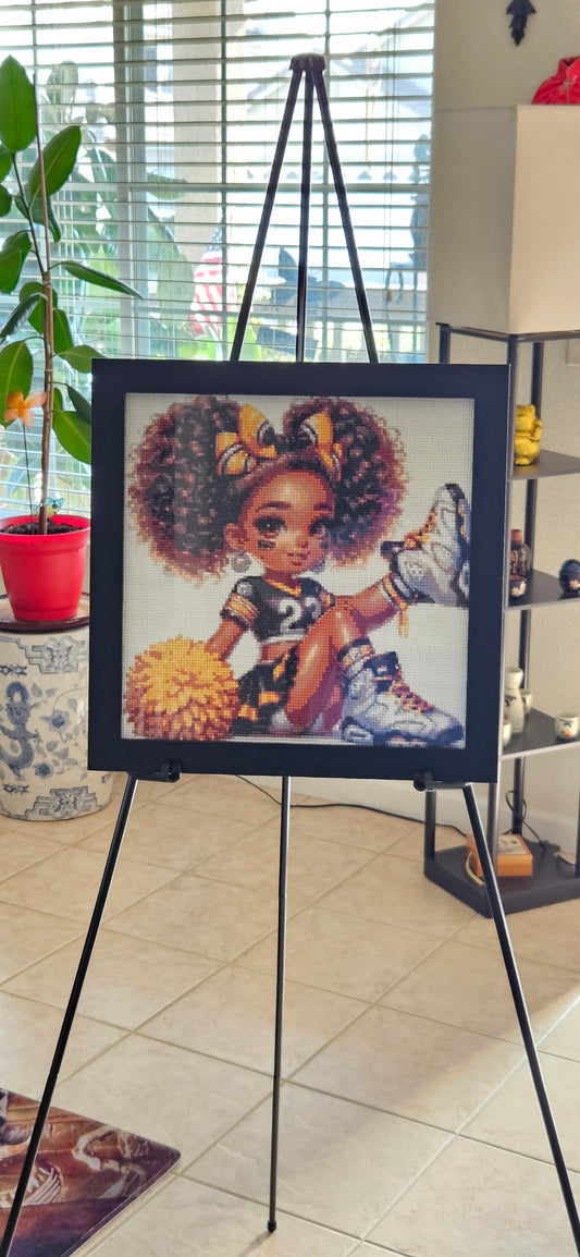 "Cheerleader" Diamond Stone Picture